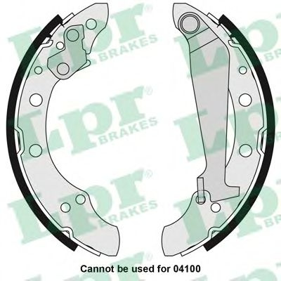 Set saboti frana VW VENTO (1H2) (1991 - 1998) LPR 05730 piesa NOUA