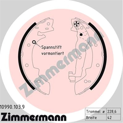 Set Saboti Frana Zimmermann Suzuki 10990.103.9