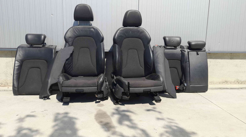 Set scaune cu bancheta piele Audi A4 (8K2, B8) [Fabr 2008-2015] OEM