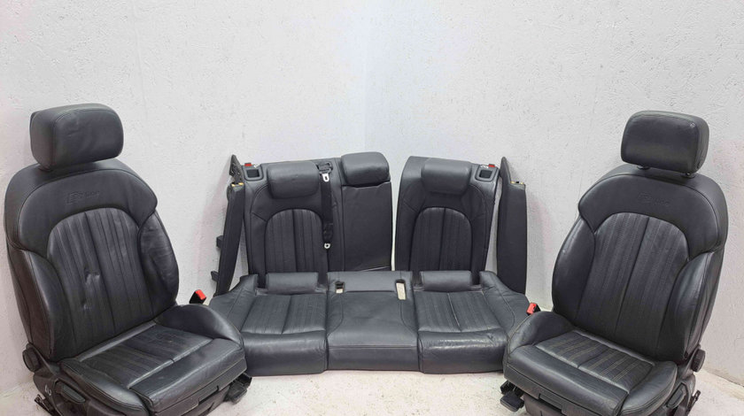 Set scaune cu bancheta piele Audi A6 (4G5, C7) Avant [Fabr 2011-2017] OEM