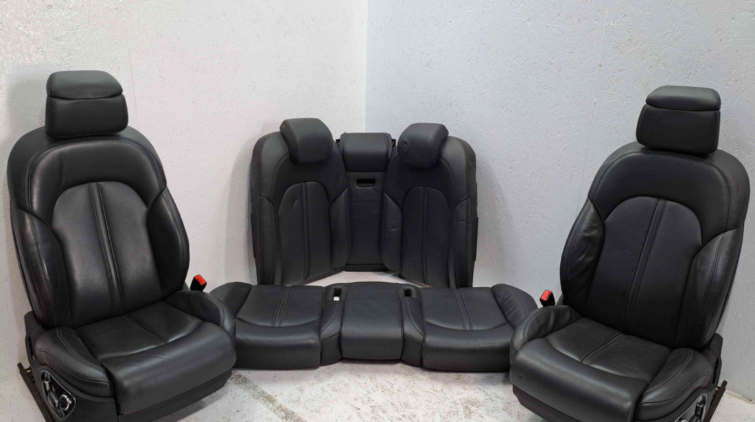 Set scaune cu bancheta piele Audi A8 (4H) [Fabr 2010-2017]