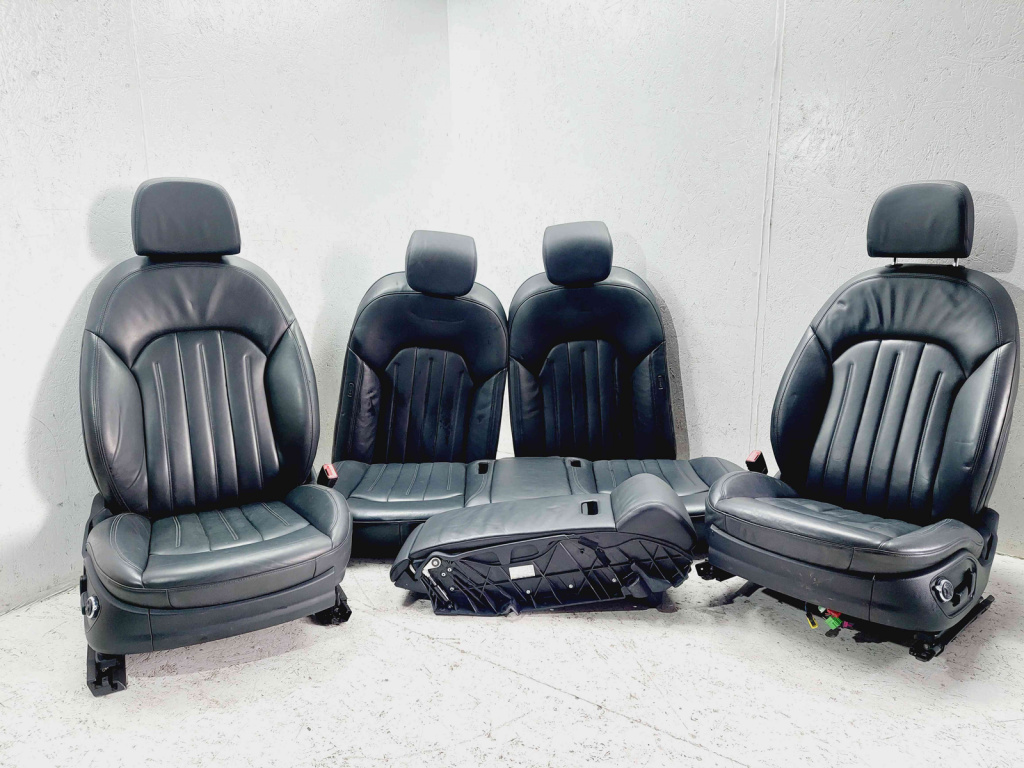 Set scaune cu bancheta piele Audi A8 D4 (4H2, 4H8, 4HC, 4HL) [Fabr 2009-2018] OEM