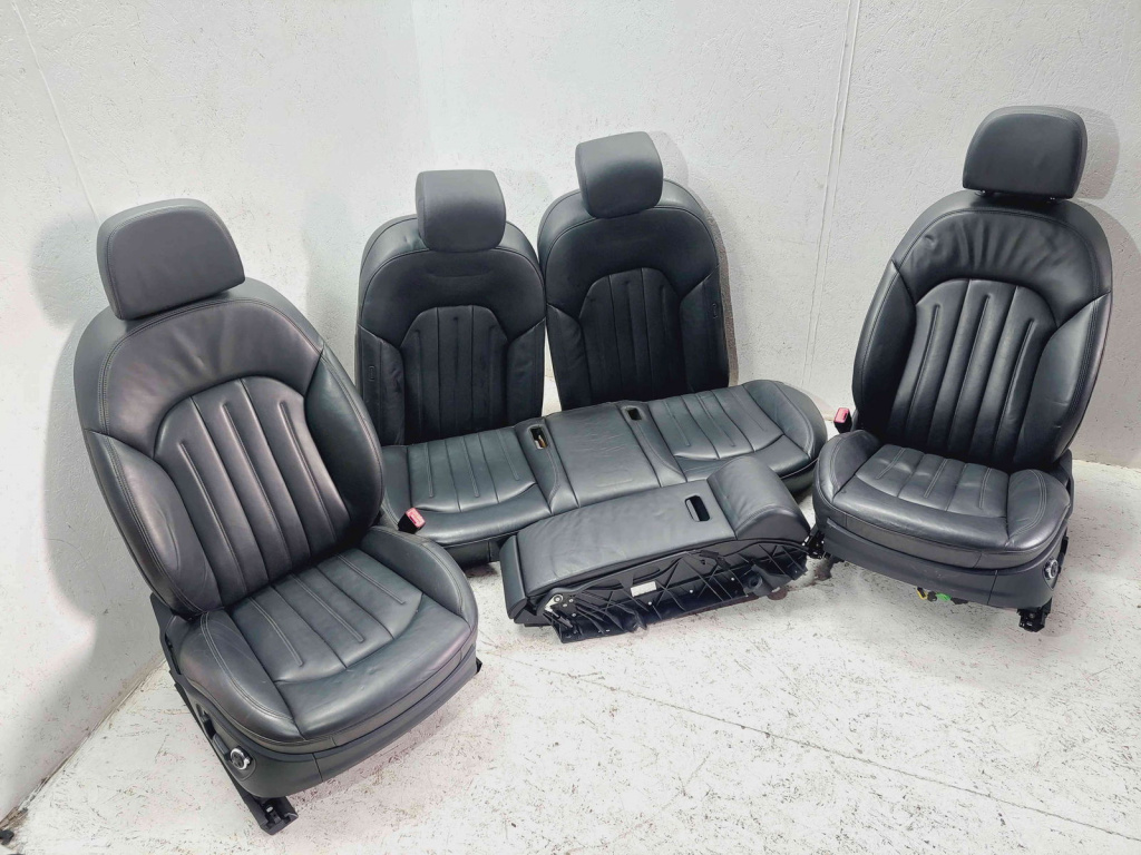 Set scaune cu bancheta piele Audi A8 D4 (4H2, 4H8, 4HC, 4HL) [Fabr 2009-2018] OEM