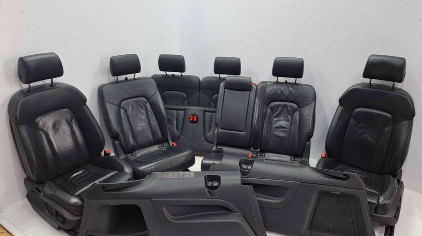 Set scaune cu bancheta piele Audi Q7 (4LB) [ Fabr 2006-2014] OEM