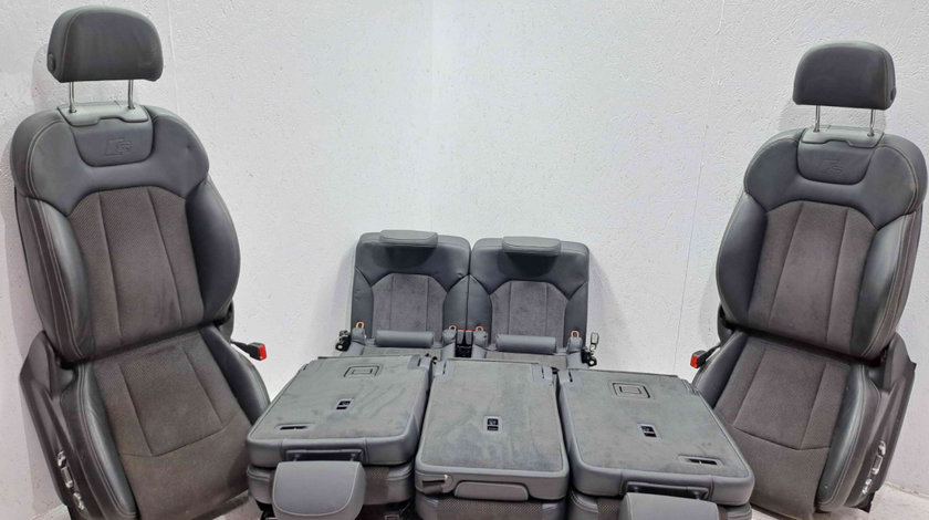 Set scaune cu bancheta piele Audi Q7 (4MB) [ Fabr 2015-prezent] OEM