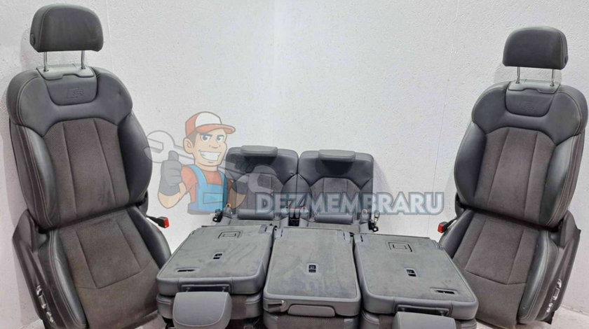 Set scaune cu bancheta piele Audi Q7 (4MB) [ Fabr 2015-prezent] OEM