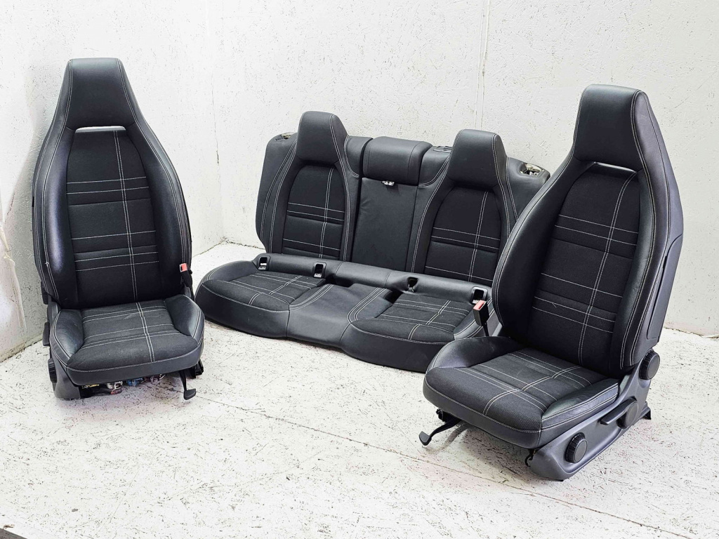 Set scaune cu bancheta piele Mercedes Clasa A (W176) [Fabr 2012-2018] OEM