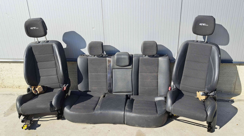 Set scaune cu bancheta piele Renault Megane 3 Combi [Fabr 2008-2015] Cu comenzi manuale.