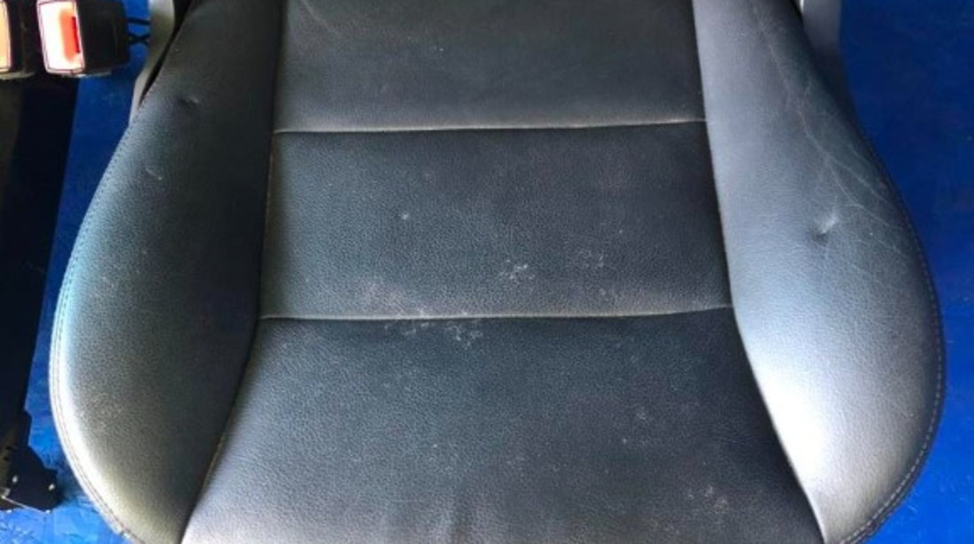 SET scaune electrice piele neagra Mercedes A160 W169 2004-2008