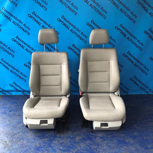 SET Scaune fata piele GRI cu incalzire Mercedes E Class W212 2009-2013