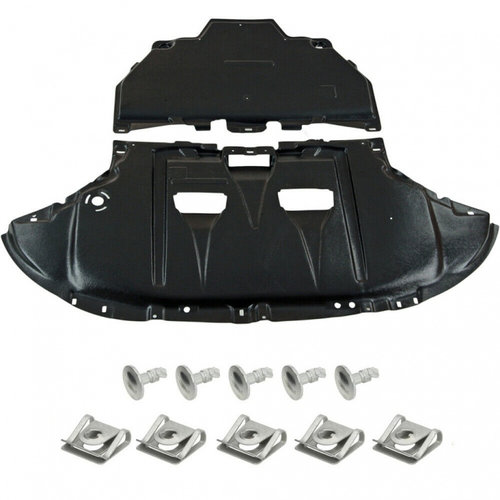 Set Scut Motor + Scut Cutie Viteze + Kit Montaj Am Audi A4 B6 2000-2004 8E0863821AR+8E0863822D+ROM 9...