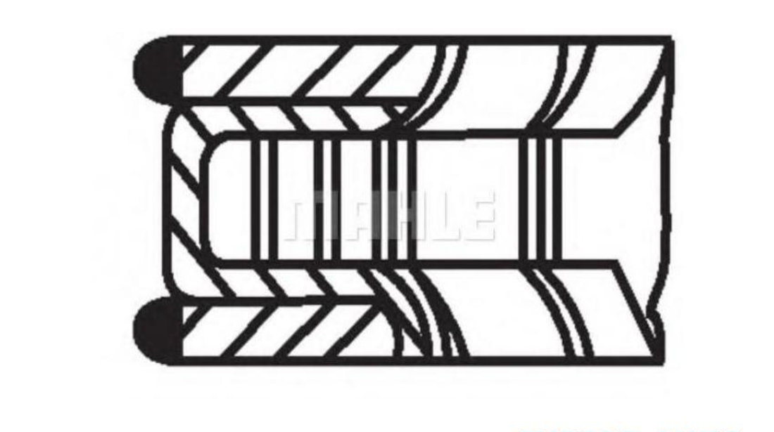 Set segmenti Citroen BX (XB-_) 1982-1994 #2 03982N0