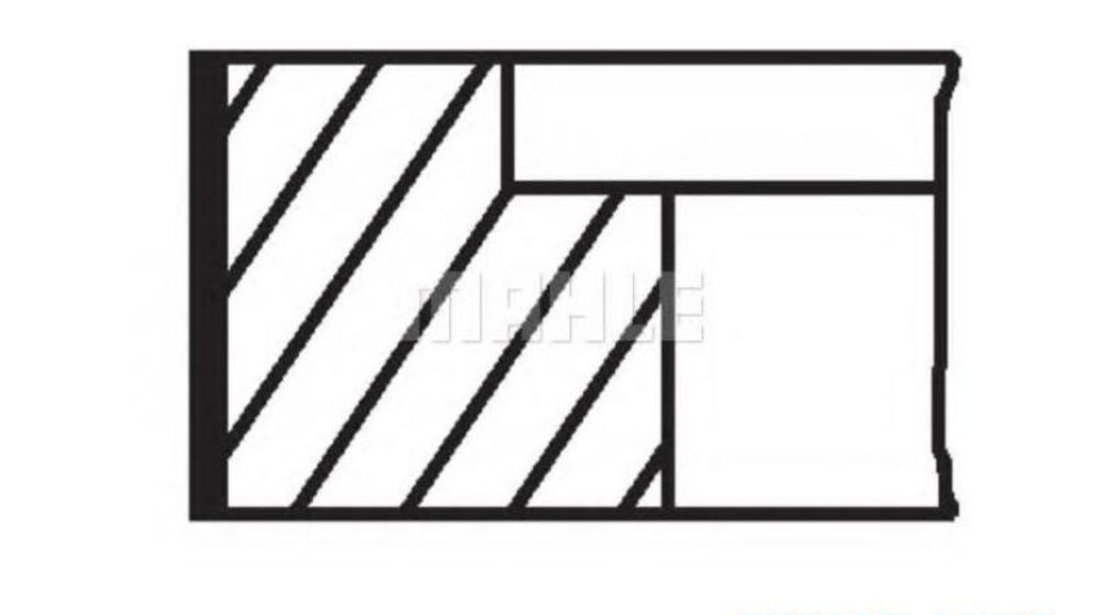 Set segmenti Lancia LYBRA SW (839BX) 1999-2005 #2 00932N0