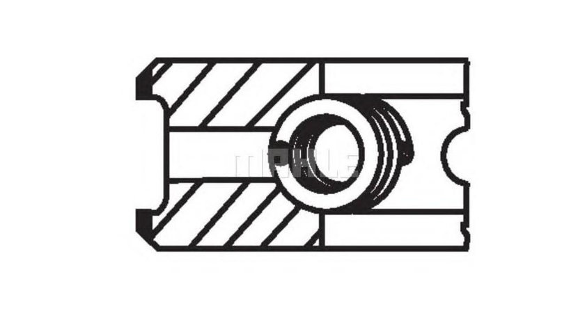 Set segmenti Opel COMBO caroserie inchisa/combi 2001-2016 #2 01004N0