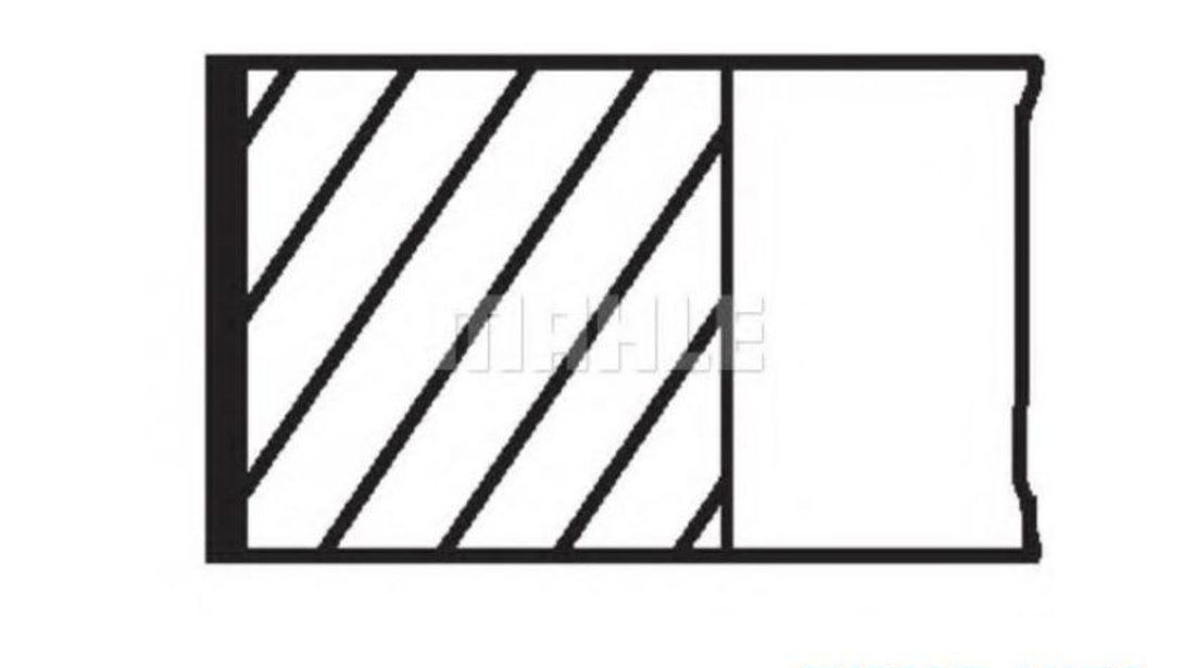 Set segmenti Opel VECTRA C combi 2003-2016 #2 01221N0