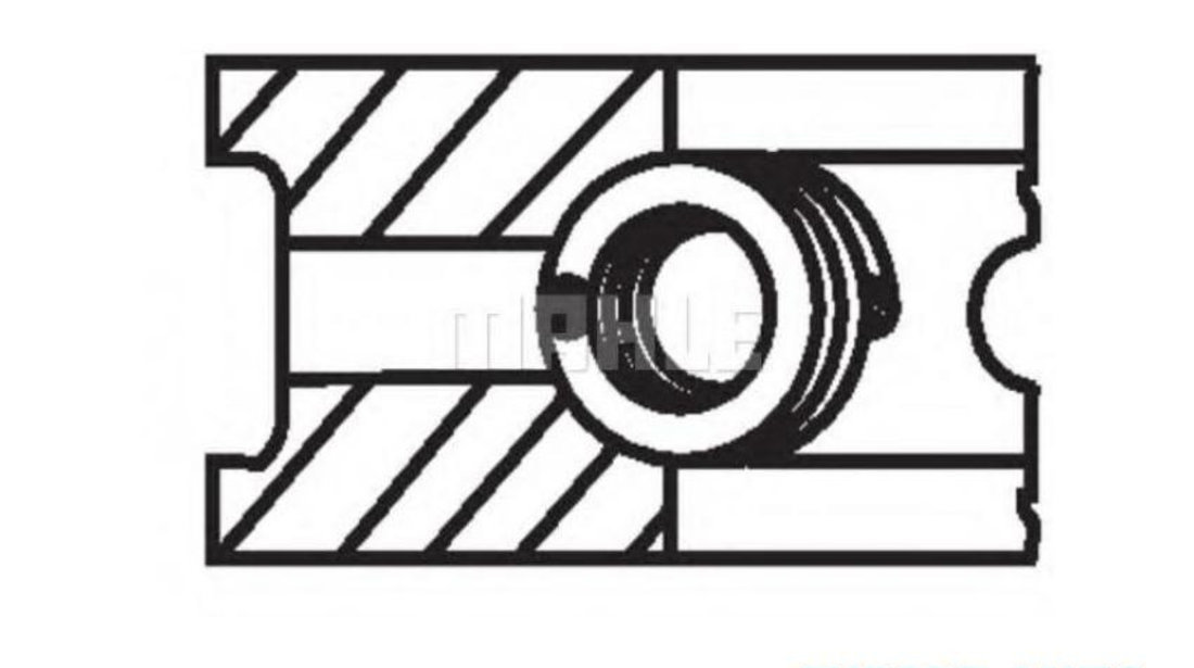 Set segmenti piston Citroen BX (XB-_) 1982-1994 #2 03964N0