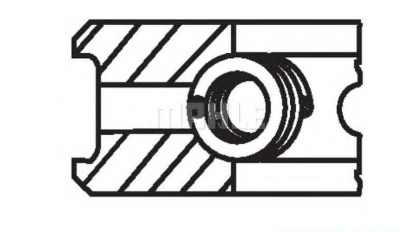 Set segmenti piston Citroen SAXO (S0, S1) 1996-2004 #2 04018N0