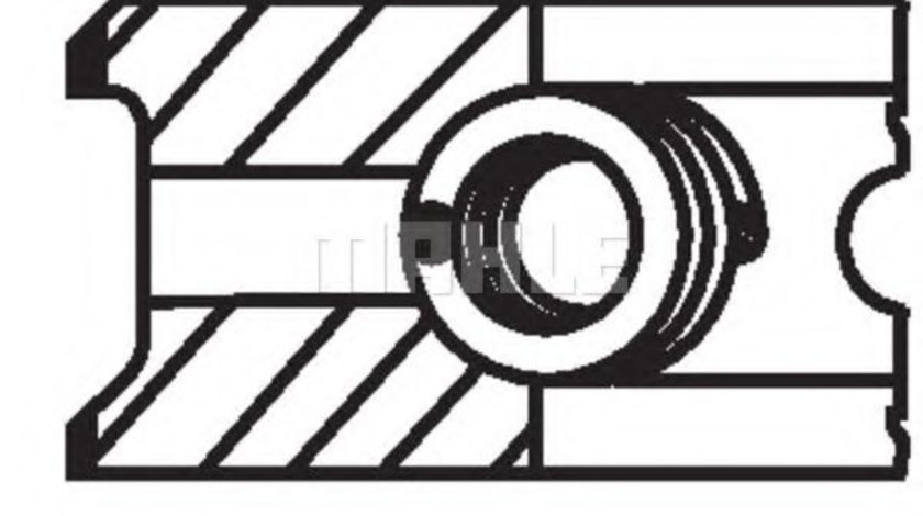 Set segmenti piston FIAT CROMA (154) (1985 - 1996) MAHLE ORIGINAL 008 65 N0 piesa NOUA
