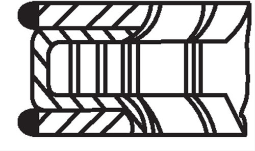 Set Segmenti Piston Mahle Original Vag 028 01 N0