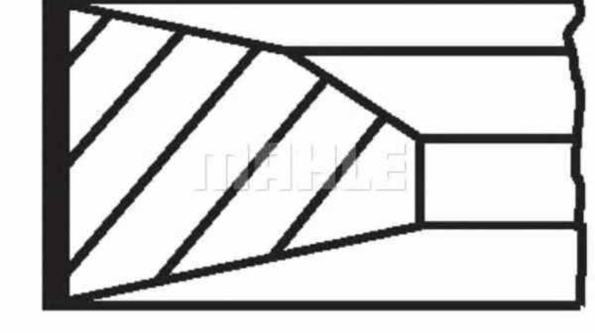 Set segmenti piston MERCEDES-BENZ ACTROS MP2 / MP3 MAHLE ORIGINAL 005 26 N0