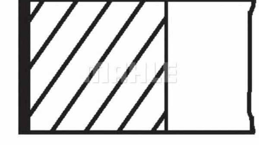 Set segmenti piston OPEL ASTRA G cupe F07 MAHLE ORIGINAL 012 20 N3