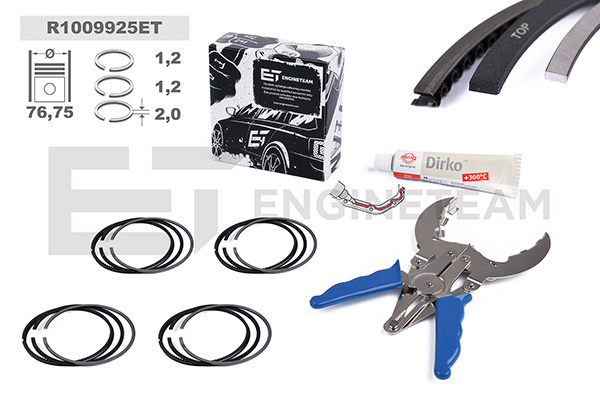 Set segmenti piston (R1009925ET ET ENGINETEAM) AUDI,SEAT,SKODA,VW