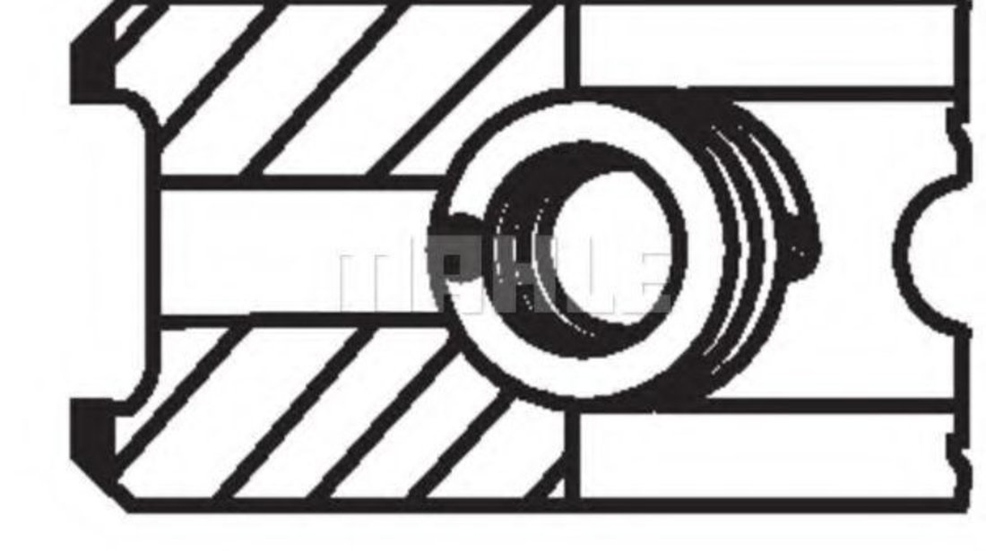 Set segmenti piston TOYOTA COROLLA (E11) (1997 - 2002) MAHLE ORIGINAL 607 RS 10101 0N0 piesa NOUA