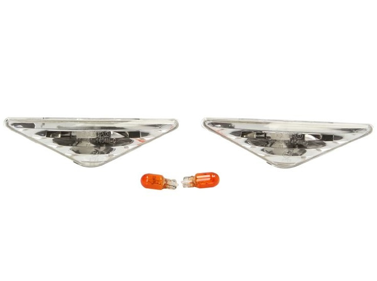Set Semnalizare Aripa Dreapta + Stanga + Becuri Depo Ford Focus 1 1998-2007 431-1404PXB-VC