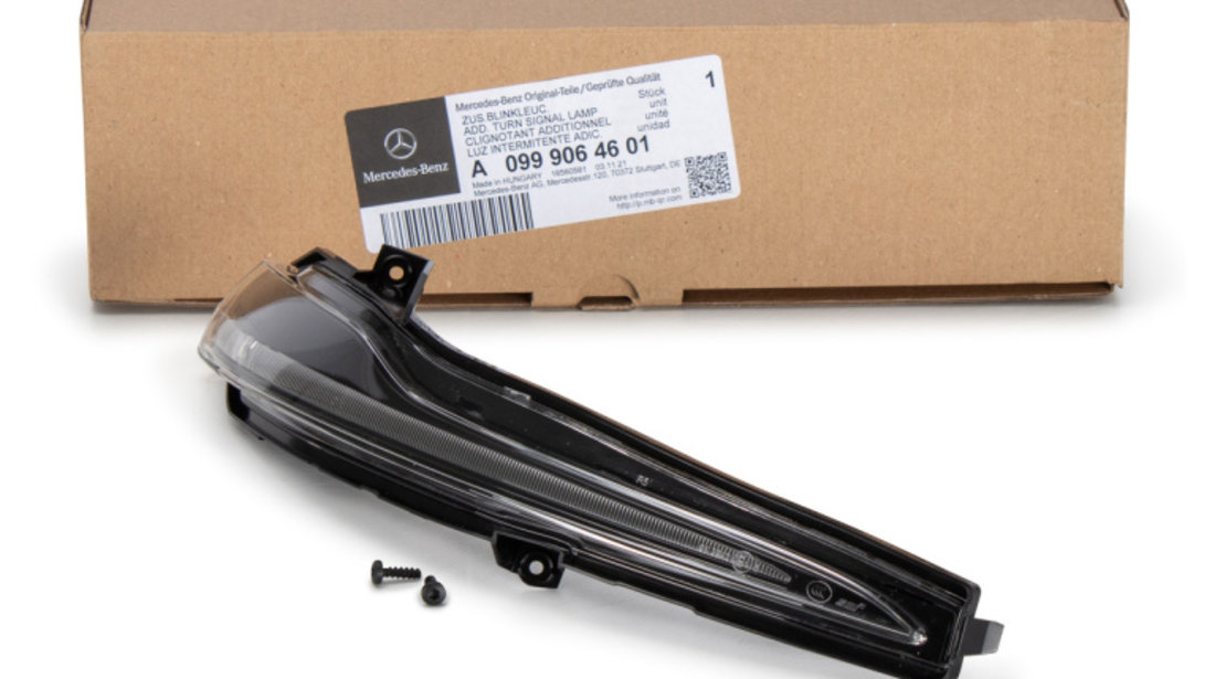 Set Semnalizare Oglinda Dreapta + Stanga Oe Mercedes-Benz E-Class S213 2016→ T-Model A0999064601 + A0999064701