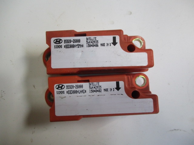 SET SENZOR AIRBAG COD 95920-26000 HYUNDAI SANTA FE 1 FAB. 2001 - 2006 ⭐⭐⭐⭐⭐