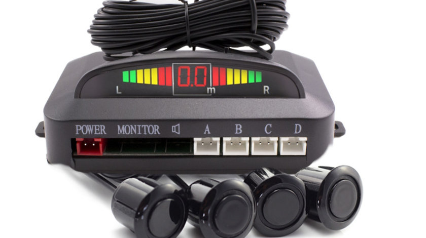 Set senzori de parcare cu afisaj LED si semnal acustic - CARGUARD SP002