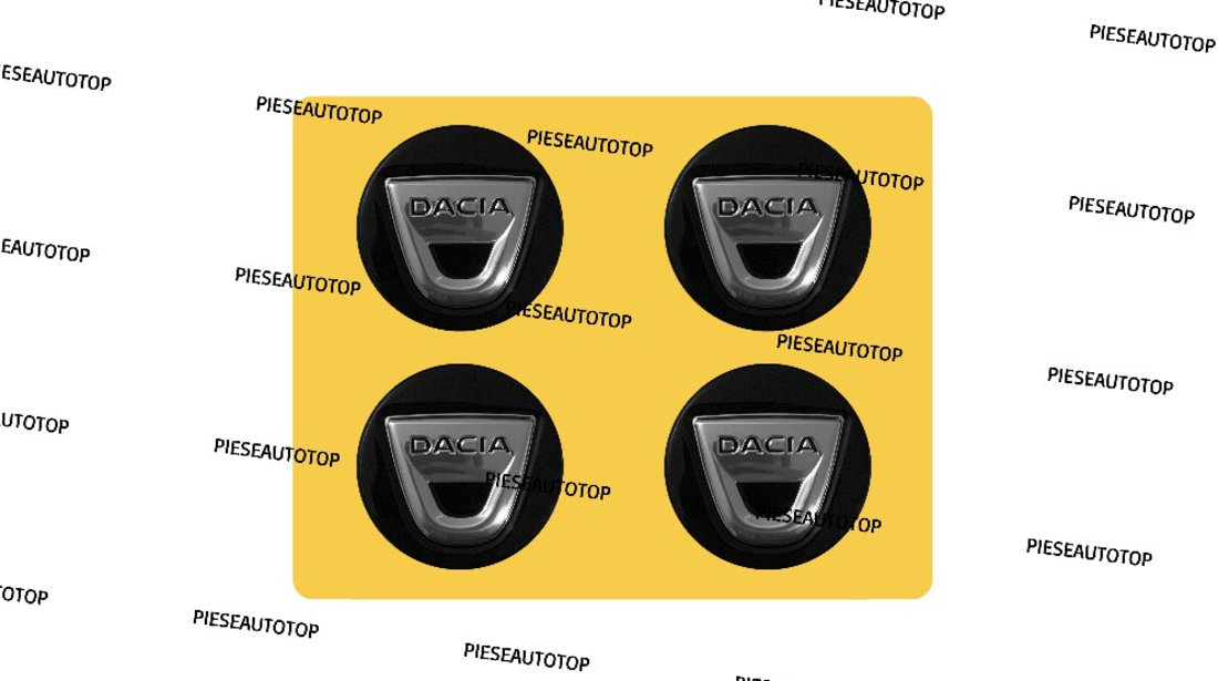 Set sigla roti Dacia NOU 403151971R 403152193R 403157062R
