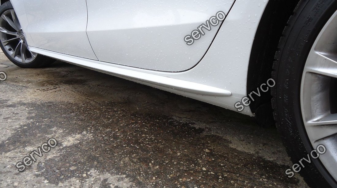 Set Sline extensii laterale praguri laterale Audi A5 Sportback S5 RS5 S-line 2009-2015 v1