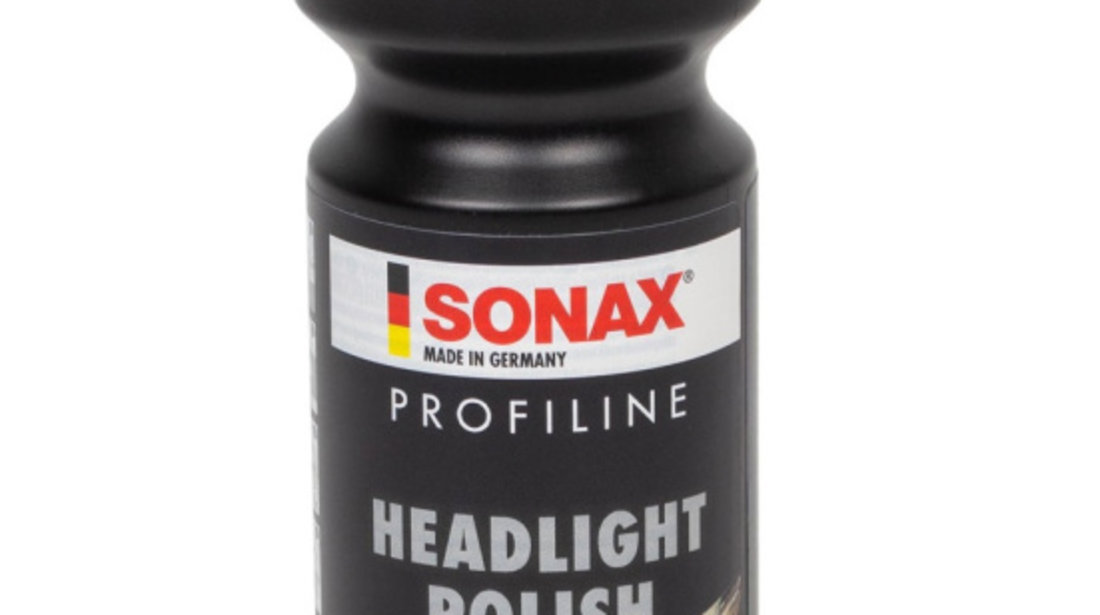 Set Sonax Profiline Soluție Abrazivă Pentru Polish Faruri 250ML 276141 + Sonax Profiline Headligh Coating Solutie Protectie Ceramica Pentru Sigilarea Farurilor Dupa Curatare 50ML 276541