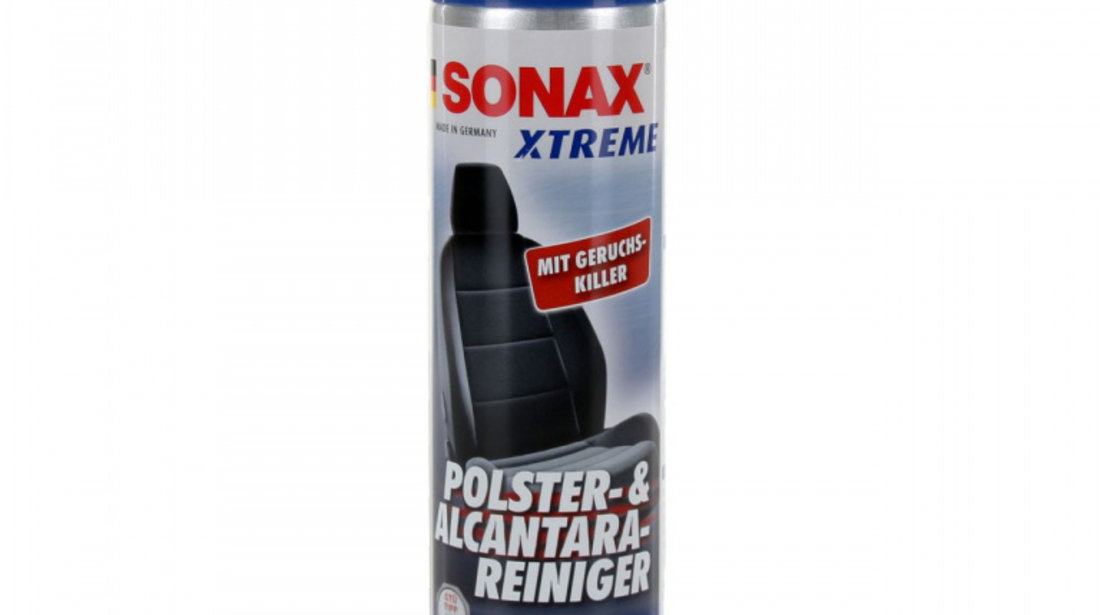 Set Sonax Xtreme Cockpit Cleaner Matt Finish Solutie Curatat Bord Efect Mat 500ML 283241 + Spuma Pentru Curatarea Tapiteriei Xtreme 400ML 206300