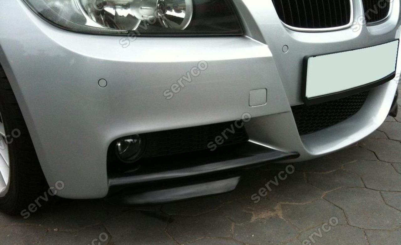 Set splittere splitere bara fata BMW E90 E91 2005-2009 doar pt bara mpachet v3