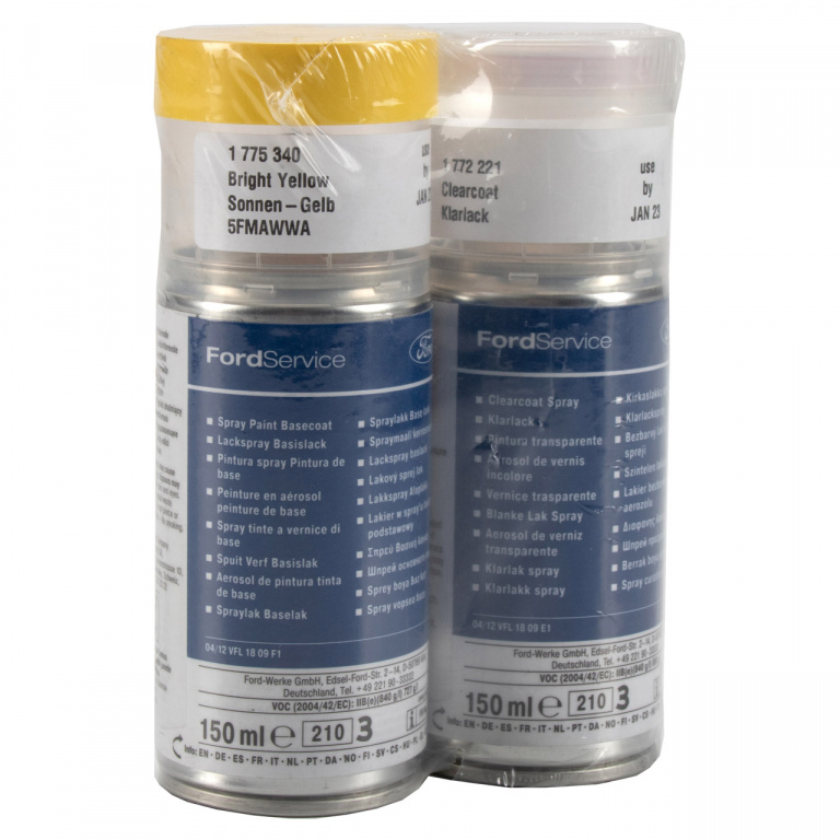 Set Spray Vopsea + Lac Oe Ford Galben Sonnen Gelb 5FMAWWA 150ML 1775340
