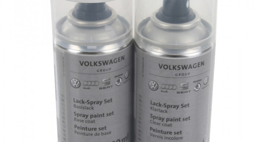 Set Spray Vopsea + Lac Oe Volkswagen Candy White Uni 150ML LLS0U6B9A