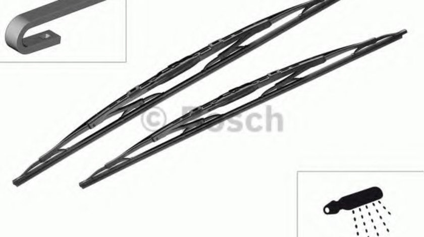 Set stergatoare parbriz LANCIA PHEDRA (179) (2002 - 2010) BOSCH 3 397 118 334 piesa NOUA
