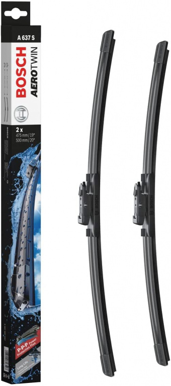 Set Stergator Parbriz Bosch Aerotwin Mini Paceman R61 2012-2016 A637S 3 397 007 637
