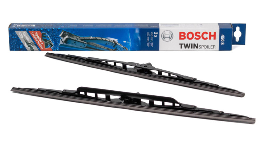 Set Stergator Parbriz Bosch Twin 450S Audi 200 1983-1991 3 397 118 506