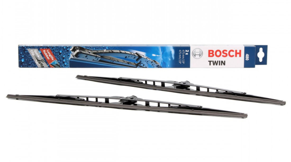 Set Stergator Parbriz Bosch Twin 480 Daewoo Lanos 1997→ 3 397 118 540