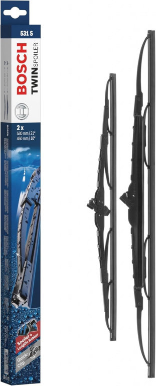 Set Stergator Parbriz Bosch Twin Suzuki Swift 3 2005→ 531S 3 397 118 403