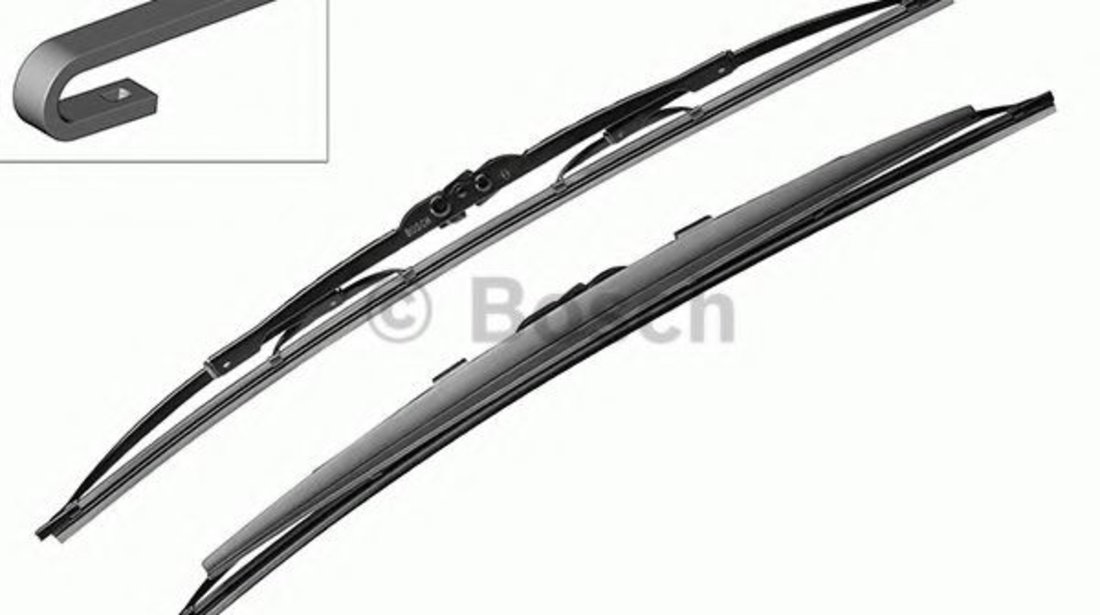 Set stergator parbriz CHEVROLET ORLANDO (J309) (2010 - 2016) BOSCH 3 397 118 306 piesa NOUA