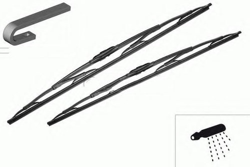 Set stergator parbriz IVECO DAILY IV bus (2006 - 2011) BOSCH 3 397 118 309 piesa NOUA