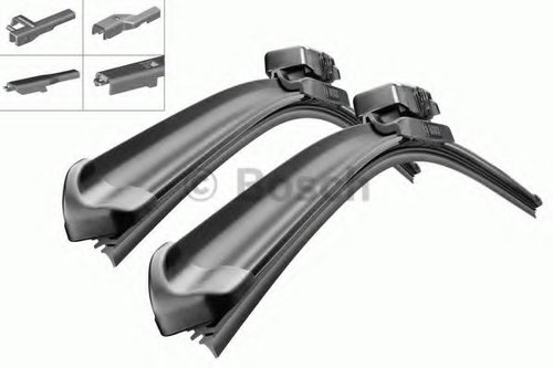 Set stergator parbriz PEUGEOT 207 (WA, WC) (2006 - 2016) BOSCH 3 397 014 122 piesa NOUA
