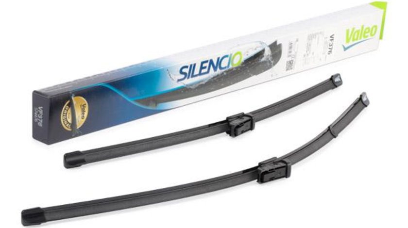 Set Stergator Parbriz Valeo Silencio Flat Blade Set Volkswagen Jetta 4 2008→ VF376 574476