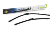 Set Stergator Parbriz Valeo Silencio Flat Blade Se...