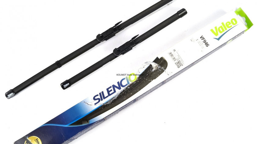 Set Stergator Parbriz Valeo Silencio Flat Blade Set Nissan Juke F15 2014→ VF946 577946