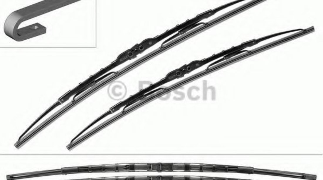 Set stergator parbriz VW SHARAN (7M8, 7M9, 7M6) (1995 - 2010) BOSCH 3 397 001 532 piesa NOUA